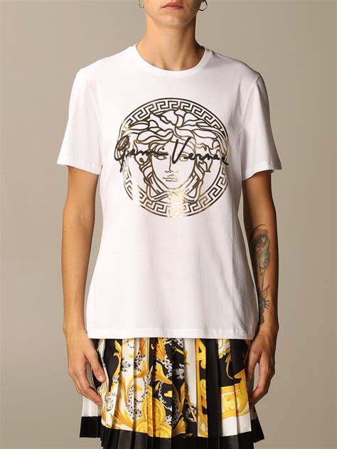 versace woman t shirt|women's gianni Versace t shirts.